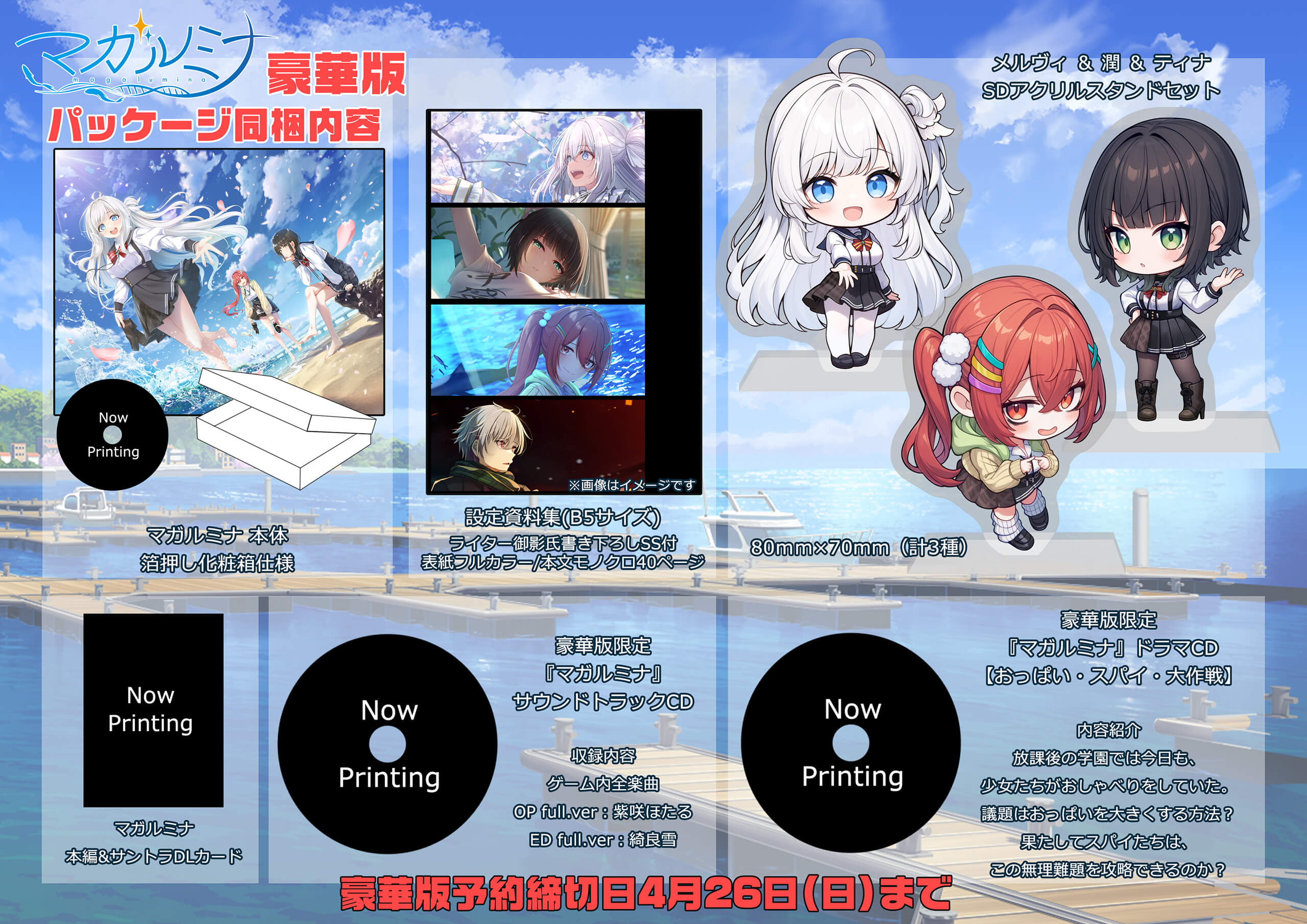 豪華版同梱物内容